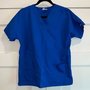 Cherokee Workwear Originals Women's V-Neck Scrub Top & Drawstring Pant Set